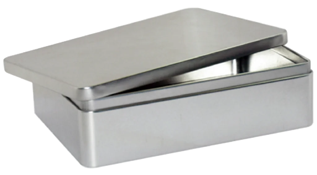 Rectangle Tin — Lid Inside Roll / Body Inside Roll