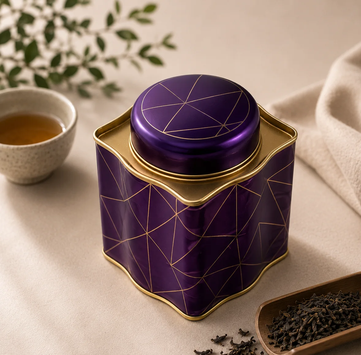 Premium custom decorative tin packaging by Stannum Can