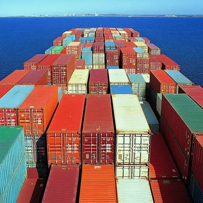 Ocean freight cargo for tin packaging