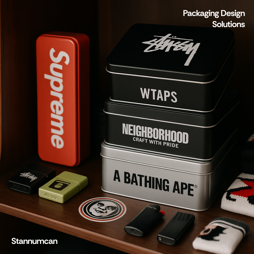 Tin Is Trending in Fashion Accessory Packaging