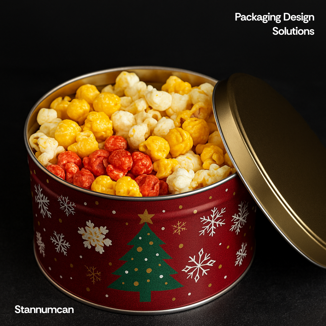 Why Custom Popcorn Tins Pop Off the Shelf